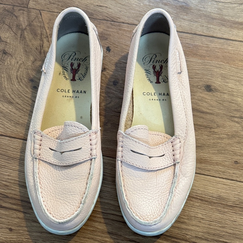 Cole Haan Women's Blush Leather Loafers